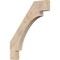 Ekena Millwork 3 1/2"W x 30"D x 36"H Merced Smooth Knee Brace, Douglas Fir BRC04X30X36MRC00SDF - alternate 1